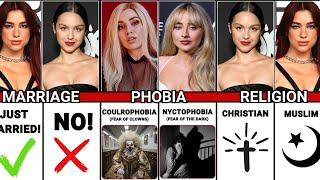 Dua Lipa VS Olivia Rodrigo VS Ava Max VS Sabrina Carpenter