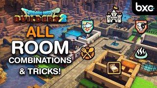 ALL Room Combinations | Tips & Tricks for Rooms | Dragon Quest Builders 2