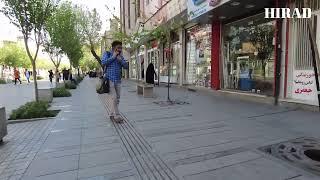 Qom Iran (4k), Around holy shrine(قم بازار عرب ها تا 45 متری)