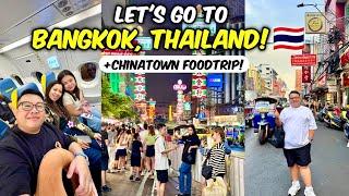 Back in BANGKOK with the cousins! Flight + Hotel + Foodtrip in Chinatown! | JM Banquicio