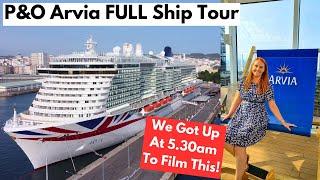 P&O Arvia FULL Ship Tour - The NEWEST P&O Ship - Come Have A Good Look Around!