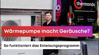 Wärmepumpe tropft oder macht Geräusche? Darum ist das Enteisungsprogramm wichtig