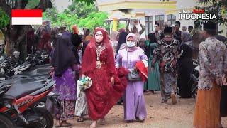 Muslim wedding in viilage, East java madura Indonesia village