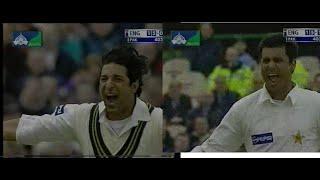Wasim Akram & Waqar Younis (8 Wickets) Vs England at Manchester 2001