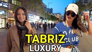 Iran tour | Walking in luxury neighborhoods of Tabriz | Walk street