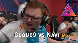 Cloud9 vs Navi Map 2 -  BOOMBl4 IS ON FIRE - BLAST Premier Fall Final 2023 cs2