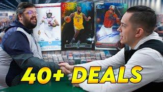 The Most Deals I've EVER Made At A Sports Card Show! 