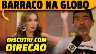 BARRACO! Patricia Poeta discute com direção da Globo após ser cancelada e quer pedir desculpas