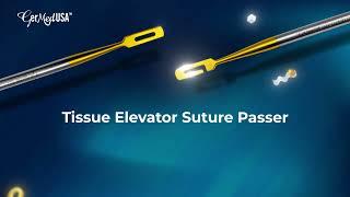 Tissue Elevator Suture Passer | Wire Passer | Orthopedics | GerMedUSA