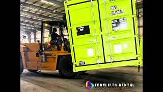 Container Moving inside Warehouse