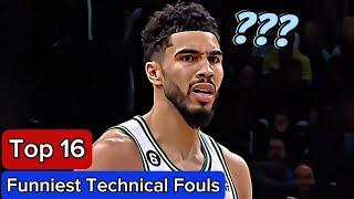 Top 16 Funniest Technical FOUL Calls in the NBA