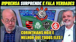 QUEM É FLAMENGO E PALMEIRAS PERTO DO NOVO CORINTHIANS !