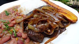 Hígado Encebollado Paso a Paso | Receta Colombiana