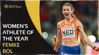 Femke Bol | Women's Athlete of the Year | Golden Tracks 2022