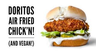 DORITOS AIR FRIED CHICKEN, BUT VEGAN!