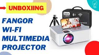 Unboxing Fangor Wi FI Multimedia Projector