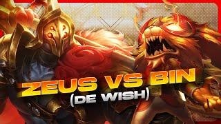 L'ULTIME CONFRONTATION ZEUS VS BIN ( de wish )