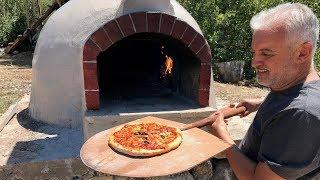 HOW TO BUILD WOOD FIRED BRICK PIZZA OVEN? | Start to Finish | Outdoor Pizza Oven | DIY