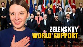 ZELENSKYY WORLD SUPPORT: LEADERS' SUMMIT IN LONDON Vlog 970: War in Ukraine