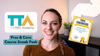 The TEFL Academy (TTA) TEFL Course Review - Pros & Cons & What to Expect