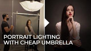 Lighting a Portrait with Cheap Umbrella Modifiers | Master Your Craft