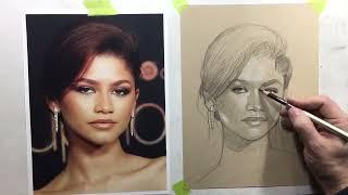 She’s the one @WorldPartyOfficial - drawing Zendaya