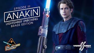 NEW: Anakin EP3 (Brass) Lightsaber Unboxing & Review