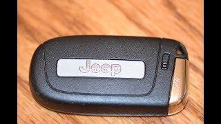 Jeep Key Fob battery replacement Compass / Renegade / Liberty / Cherokee / Grand Cherokee