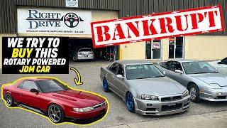 Canada's Oldest JDM Importer Goes BANKRUPT! Auction Sells EVERYTHING