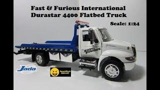 JADA 1:24 Fast & Furious International Durastar 4400 Flatbed Truck Diecast | Tow Truck | Rare