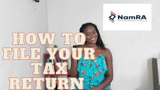 How to file your tax return on ITAS | Namibian Tax | Online tax filing | Namibian Youtuber