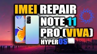 Repair IMEI Dual SIM - Xiaomi Redmi Note 11 Pro 4G [viva] HyperOS