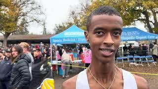 Trey Caldwell of Concord De La Salle 3rd Place Boys 5K Division 2 Final at CIF State Championships