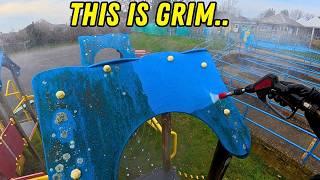Funding Lacking, Colours POPPING! Free Playground Transformation