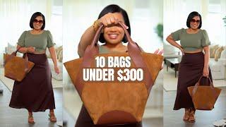 Handbags Under $300 | Genuine Leather + Natural Materials + Super Accessible