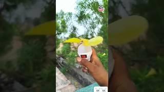 Make a fan from LED bulb | make rechargeable fan #fan #motor #project @FaidKhanTechnical #shorts