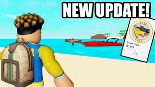 I Bought The NEW GAMEPASS And EXPLORE The OCEAN... NEW BROOKHAVEN RP UPDATE!