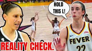 Diana Taurasi Gets REALITY CHECK in HOME LOSS against Caitlin Clark & Fever! Fans CRUSH Diana!