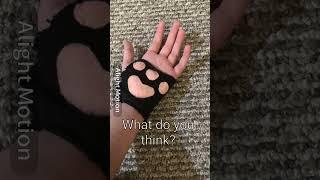 My DIY pawesome gloves!