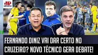 "Cara, o Cruzeiro CONTRATOU o Fernando Diniz e agora VAI TER QUE ENTENDER que..." VEJA DEBATE!