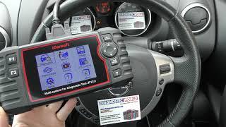 iCarsoft JP V2.0 Nissan Subaru Check Engine Diagnose Demonstration P2A00 P1525 P0131 P0606 P0560