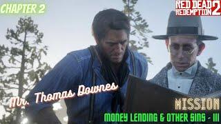 Red Dead Redemption 2 gameplay | rdr2 gameplay | money lending & other sins - III