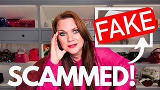 SCAMMED BUYING LUXURY BAGS ONLINE - THEY WERE FAKE! *watch before you buy!*