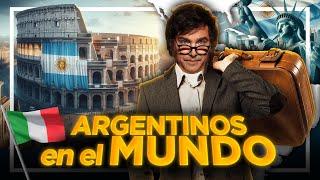 Los 10 países ABARROTADOS de ARGENTINOS en el mundo