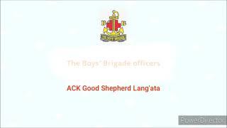 The Boys" Brigade officers support