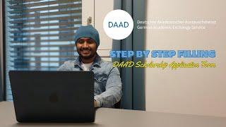 Step-by-Step Guide to Filling Out the DAAD Scholarship Application | Master & PhD in Germany