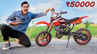 49cc Petrol Mini Dirt Bike- Unboxing & Testing 