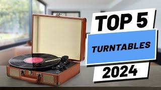 Top 5 BEST Turntables in [2024]