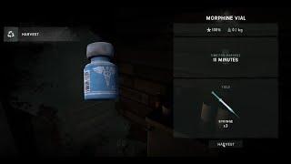 THE LONG DARK: Taking a shot of morphine
