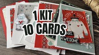 1 kit - 10 cards | SSS January 2025 card kit